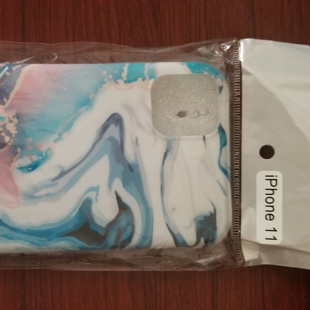 iPhone 11 water color painting design phone case